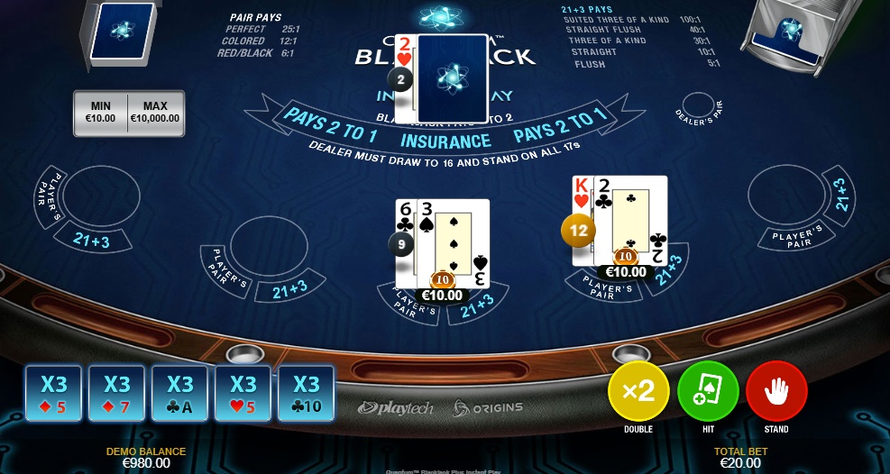 Quantum Blackjack from Playtech